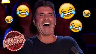 FUNNIEST Comedy Auditions That WON The GOLDEN BUZZER