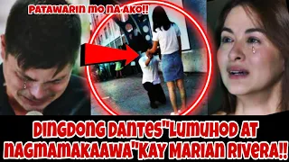 Dingdong Dantes LUMUHOD at NAGMAMAKAAWA Kay Marian Rivera!!OMG!!