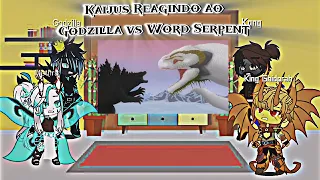 Kaijus Reagindo ao Godzilla vs World Serpent | EPIC BATTLE | MonsterVerse vs GoW Pivot Master #gacha