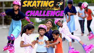 How To Do Skating For Beginners 🛼 I Skating Challenge 😎 | Ini's galataas