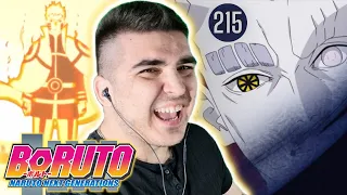 WE NEED DANZO!!! ISSHIKI VS NARUTO & SASUKE BEGINS!!! BORUTO EPISODE 215 REACTION!!!