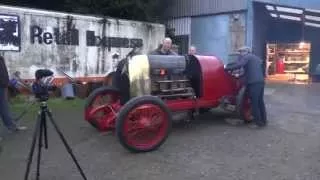 Fiat S76. 1911. 28.4 litres. 4 cylinders. Start-up 28th Nov 2014.