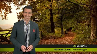 Tuesday afternoon forecast 29/10/19