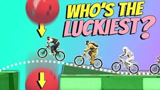 GTA 5 | Luckiest AI CYCLIST?