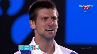 Novak Djokovic   Top 10 Victory Roars