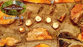Cordwood Bear Claw, Homemade Cheese | The Forest Kitchen | Off Grid Log Cabin Build, Ep.8 S1