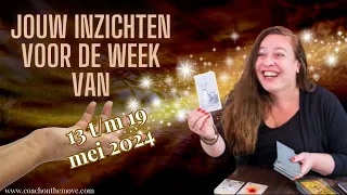 Jouw inzicht voor de week van 13 t/m 19 mei 2024🕯️Ga je relaties voeden💛Nine Star Ki