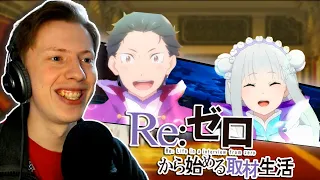 Re:Zero (Жизнь в альтернативном мире с нуля) 2 сезон 25 серия ¦  Реакция на аниме