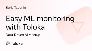 Easy ML monitoring with Toloka