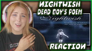 First Time Hearing Nightwish - Dead Boy's Poem reaction