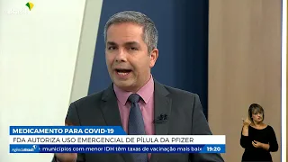 FDA aprova primeiro medicamento em forma de pílula para covid