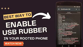 How To Use Android As Rubber Ducky || Using Kali Nethunter || Step By Step Guide.