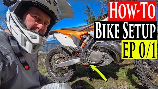 Enduro Riding Tips Series | Intro & Basic Bike Set Up & Ep 1 Extras Enduro Lesson