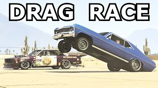 The MOST UNPREDICTABLE Drag Race I Have Ever Done - GTA Online