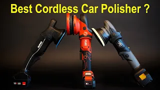 Best Cordless Car Polisher Review | Rupes HLR, Flex XFE , Shine Mate EB351