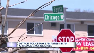 Carjacking spree over the weekend