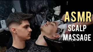 💈ASMR SCALP MASSAGE - Relaxing Haircut Experience | Perfect MID FADE Tutorial