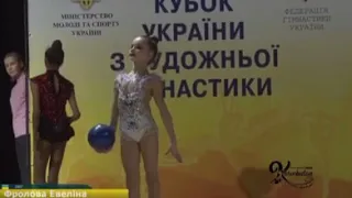 Головинова Кира 2007 мяч