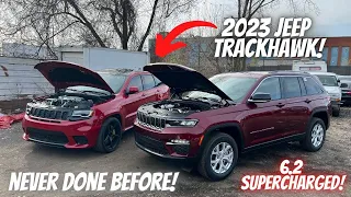 Building The World's First 2023 Jeep Grand Cherokee Trackhawk! *Is It Possible?*