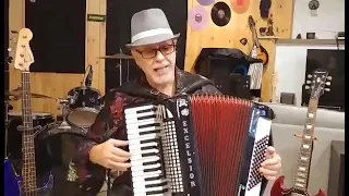 IL MONDO ( My World ) Jimmy Fontana. Accordion/voice. Fisarmonica/canto. Cover by Biagio Farina