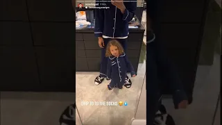 Lingard & his Daughter Funny Catwalk 😂 - Jesse Lingard Instagram Story