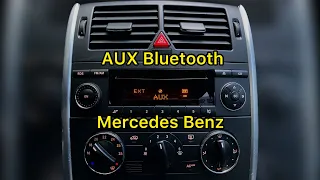 AUX, Bluetooth в заводскую магнитолу Mercedes