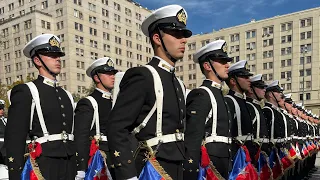 Escuela Naval Arturo Prat - "Izamiento a la Gran Bandera 2023" - INGRESO (4K-HD)