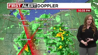 Northeast Ohio weather: Light rain tonight, then clouds linger on Saturday