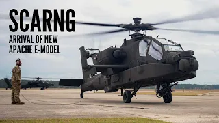 SCARNG Arrival of new Apache E-model