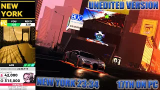 The Crew 2 NEW YORK HYPERCAR PB 23:34.316 | UNEDITED VERSION