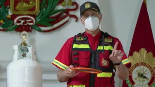 Conoce la manguera segura para tu balón de gas - ¡Osinergmin y Bomberos juntos por tu seguridad!