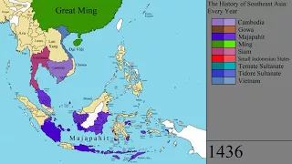 The History of Southeast Asia: Every Year