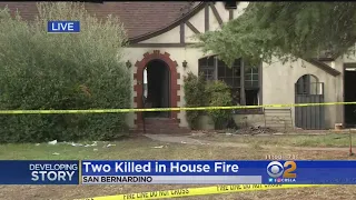 Man, Adult Son Perish In San Bernardino House Fire