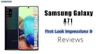 Samsung Galaxy A71 First Look Impressions⚡Samsung Galaxy A71 Review #samsunggalaxya71 #s22ultra 2