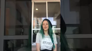 menina canta muito beM