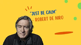 Try To Be Calm In Every Situation (Robert De Niro) | #shorts