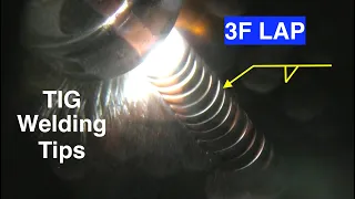 Vertical TIG Weld  3F Lap Joint - Cold Rolled Steel | Welding Tips & Tricks #Welding #TIG