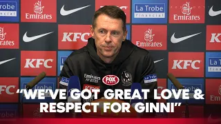 (Ginni) "High free kick & goal was always going to happen"| Collingwood Press Conference | Fox Footy