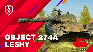 WoT Blitz. Object 274a Leshy: There's No Hiding From It