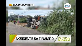 Balitang Bicolandia : Aksidente sa tinampo