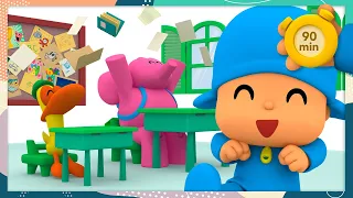 🤪 POCOYO & NINA - We Say Goodbye to School! [90 min] ANIMATED CARTOON for Children | FULL episodes