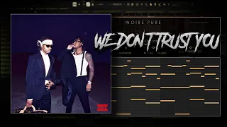 How To Make Dark Trap Beats Like Metro Boomin "WE DON'T TRUST YOU"