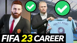 6 Things You SHOULD DO When You Start FIFA 23 Career Mode ✅