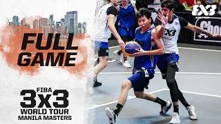 Zaisan v Manila | Full Game | FIBA 3x3 World Tour - Manila 2022