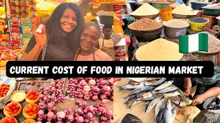 RAW MARKET VLOG| What $41 (#25000) got me in a local Nigerian Market 💔😢  #dinmaogueme #marketvlog