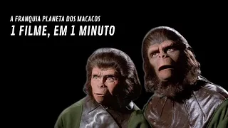 A Franquia Planeta dos Macacos | 1 Filme, Em 1 Minuto