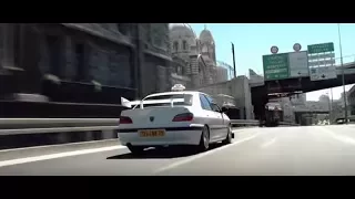 Taxi (1998) - Daniel Show His Driving Skills