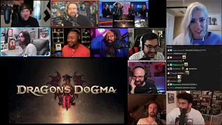 Dragon's Dogma 2 First Trailer Reaction Supercut - MoistCritikal, HasanAbi, Asmongold, & More