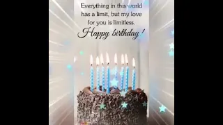 Happy birthday!Видео поздравление на английском языке.