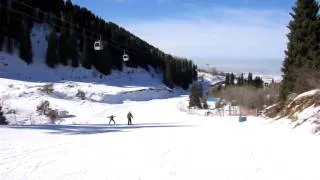 Ак-Булак Skiing. Лыжи Chimbulak , Ak-Bulak Ski